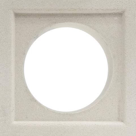 花格磚 圓球 白色 H196508 正面