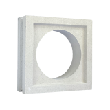 花格磚 圓球 白色